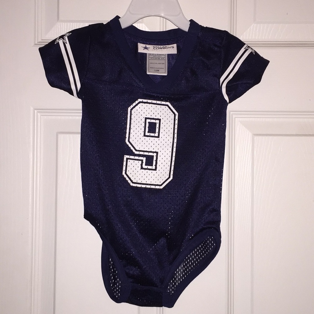 Dallas Cowboys onesie jersey